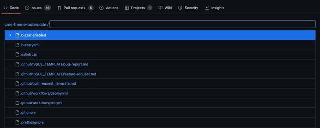 file search in github